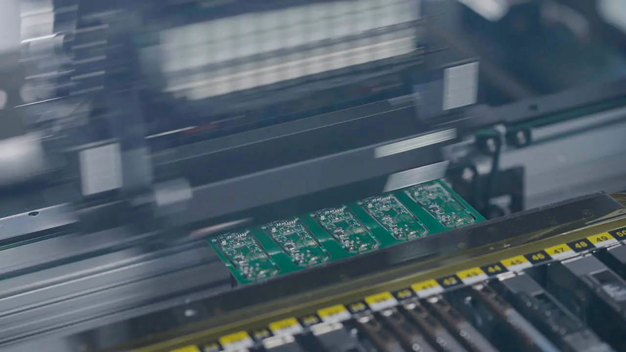 Pick and place coordination for SMD components